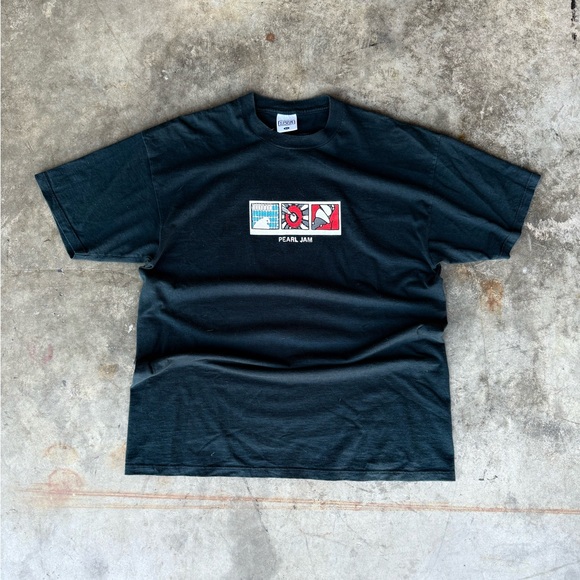 vintage 1996 pearl jam tour concert tee xl